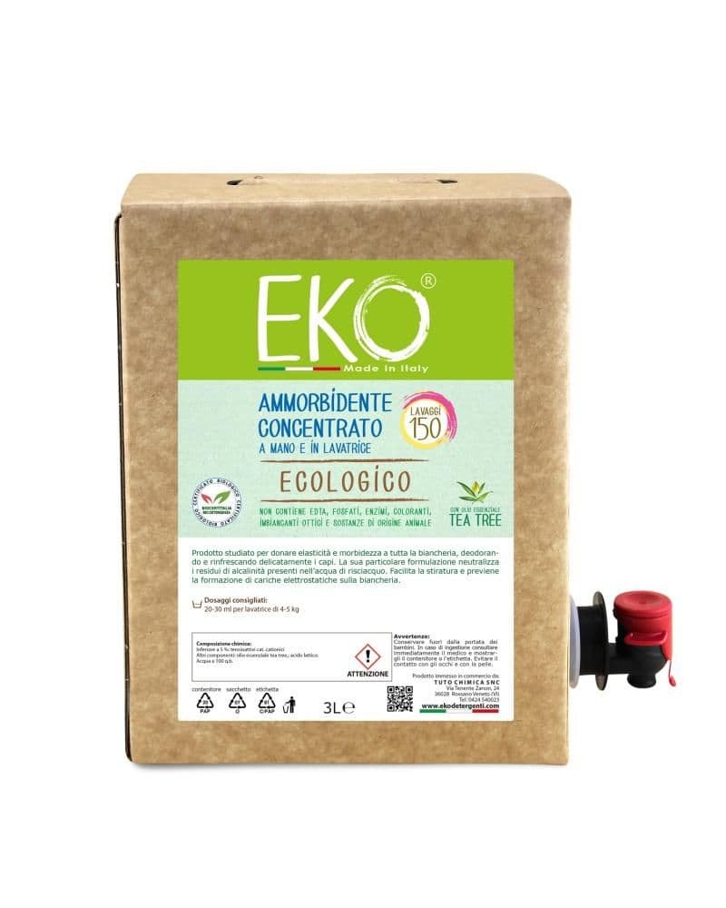 Eko Ammorbidente Ecologico Liquido 3 l
