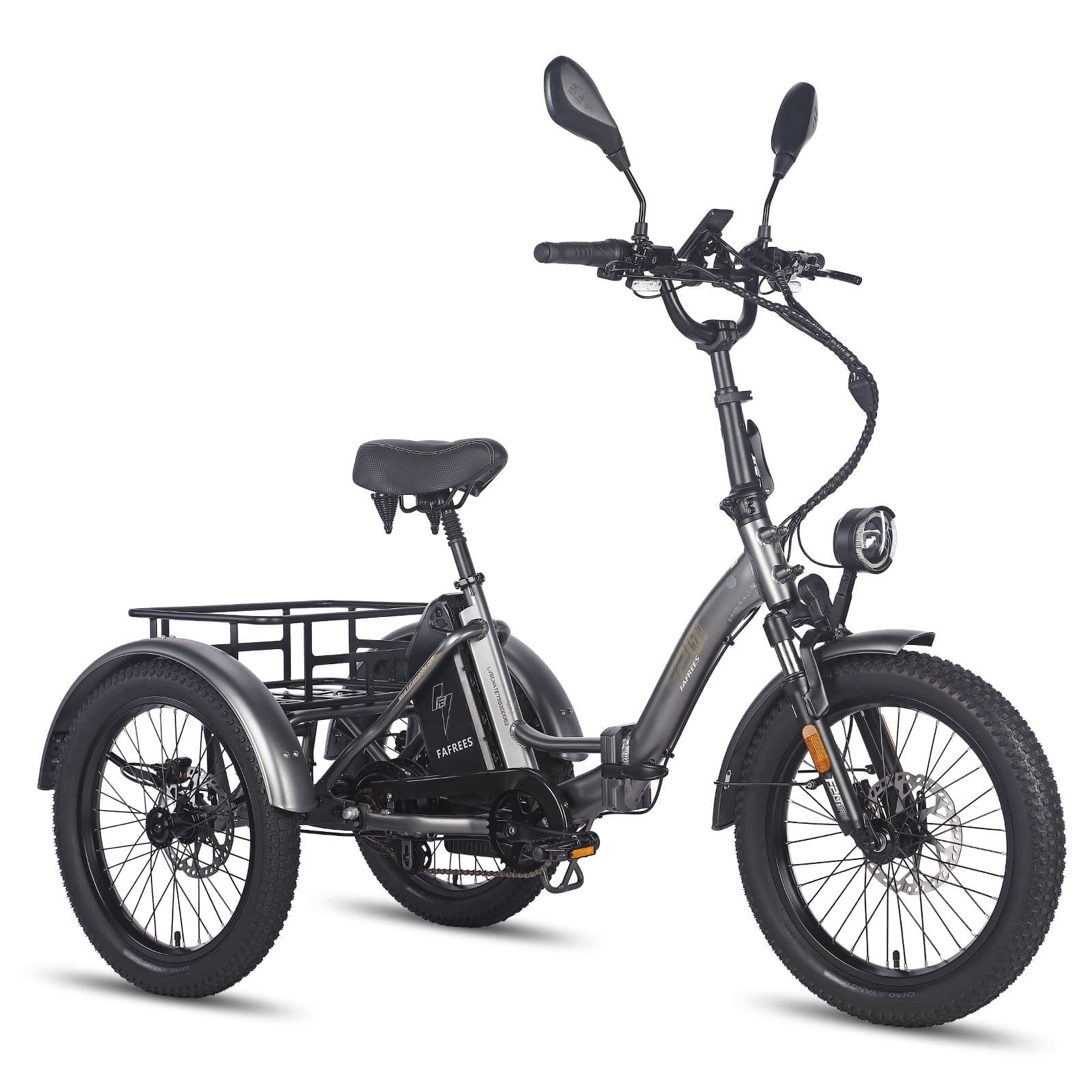 Triciclo elettrico da carico Fafrees F20 Mate con batteria da 48 V 21 