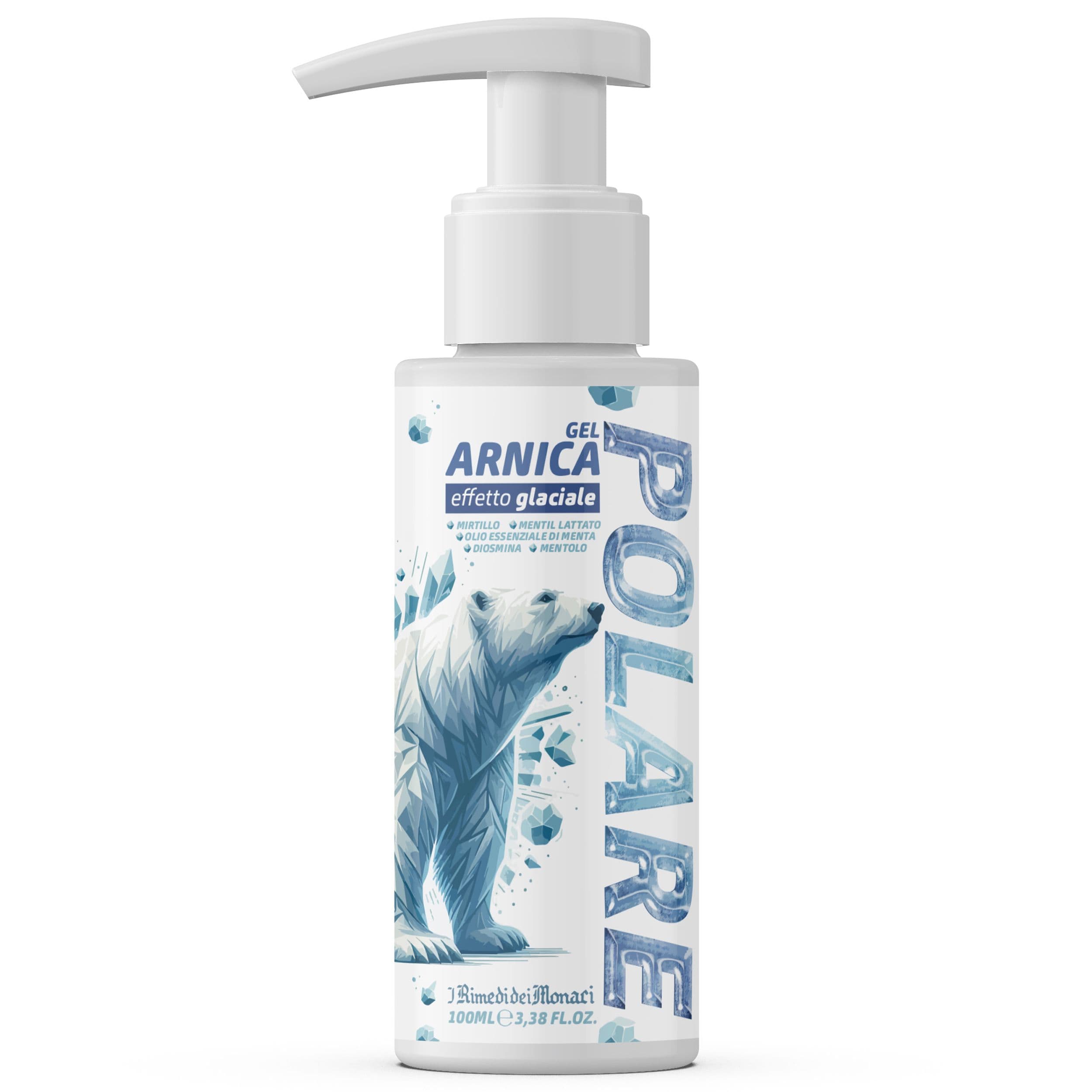 Gel Arnica Polare Gel con Effetto Glaciale 100ml 100 ml Gel