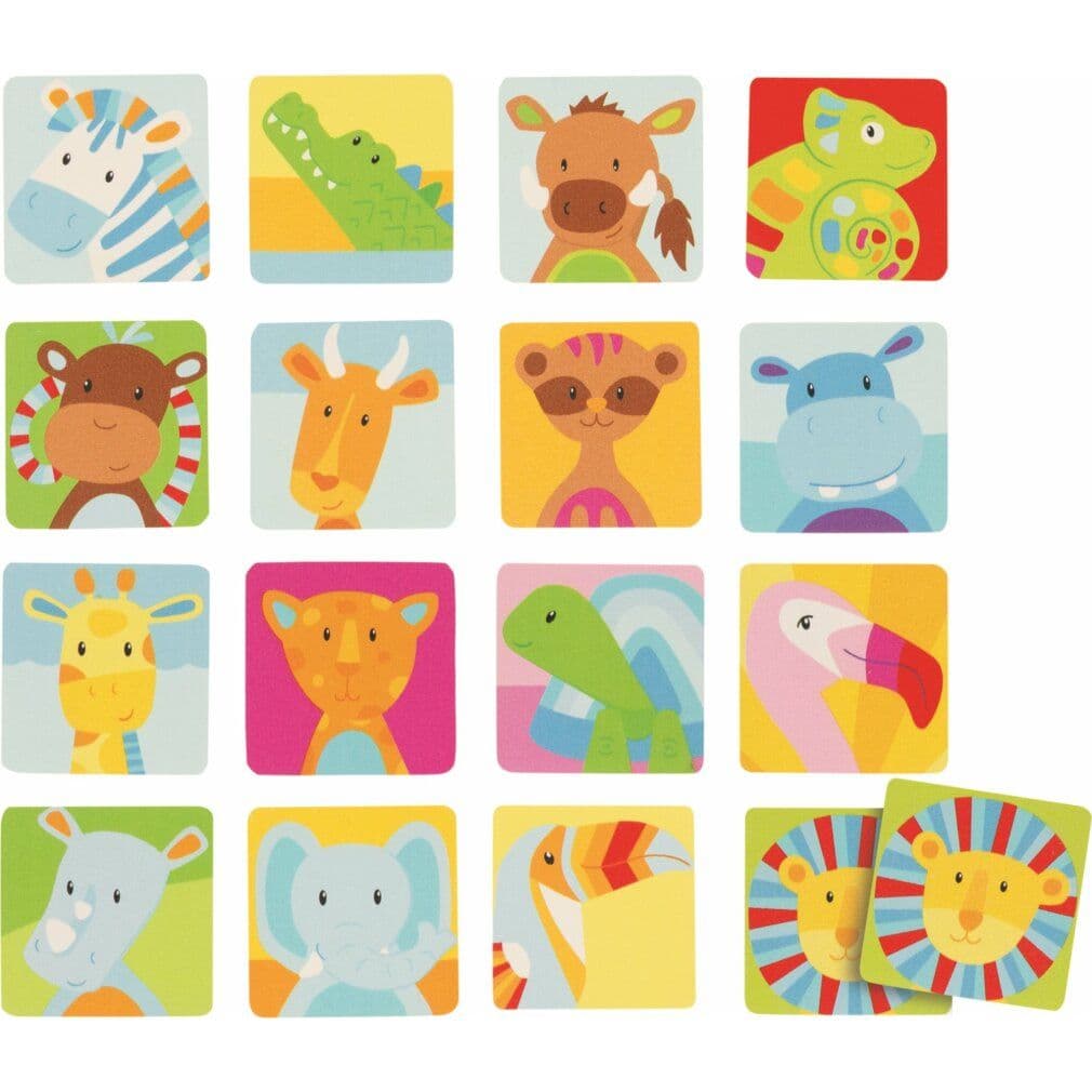 goki Safari Memory Game of Wood 1 St view 2