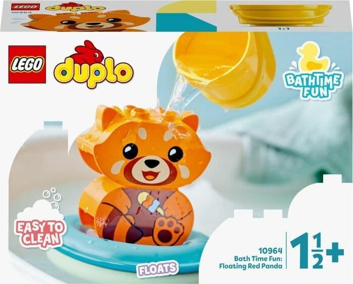LEGO Duplo Ora del Bagnetto: Panda Rosso Galleggiante 1 St view 2