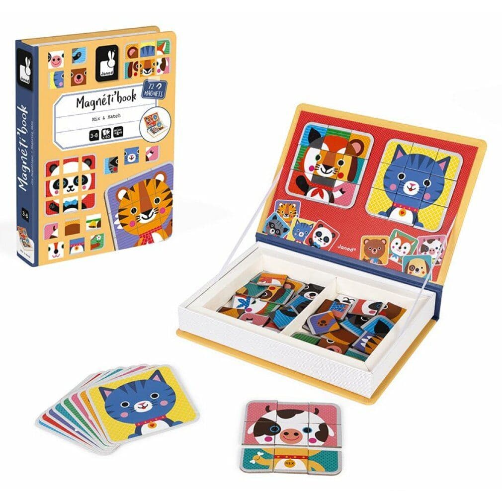 janod Magnetibook Animali - Puzzle 1 St