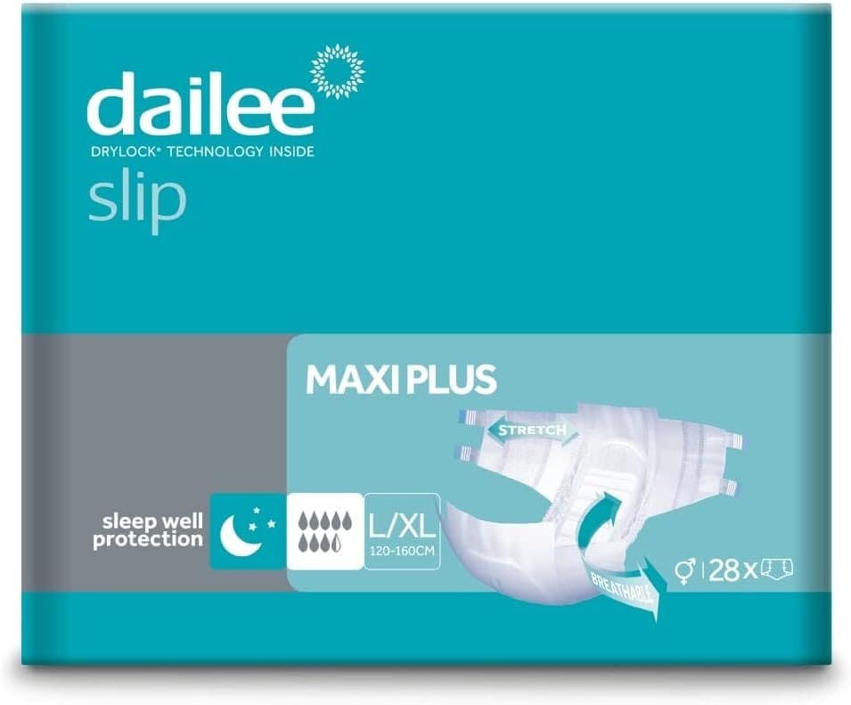 Dailee Slip Maxi Plus Pannoloni a Strappo 28 pz Pannolini