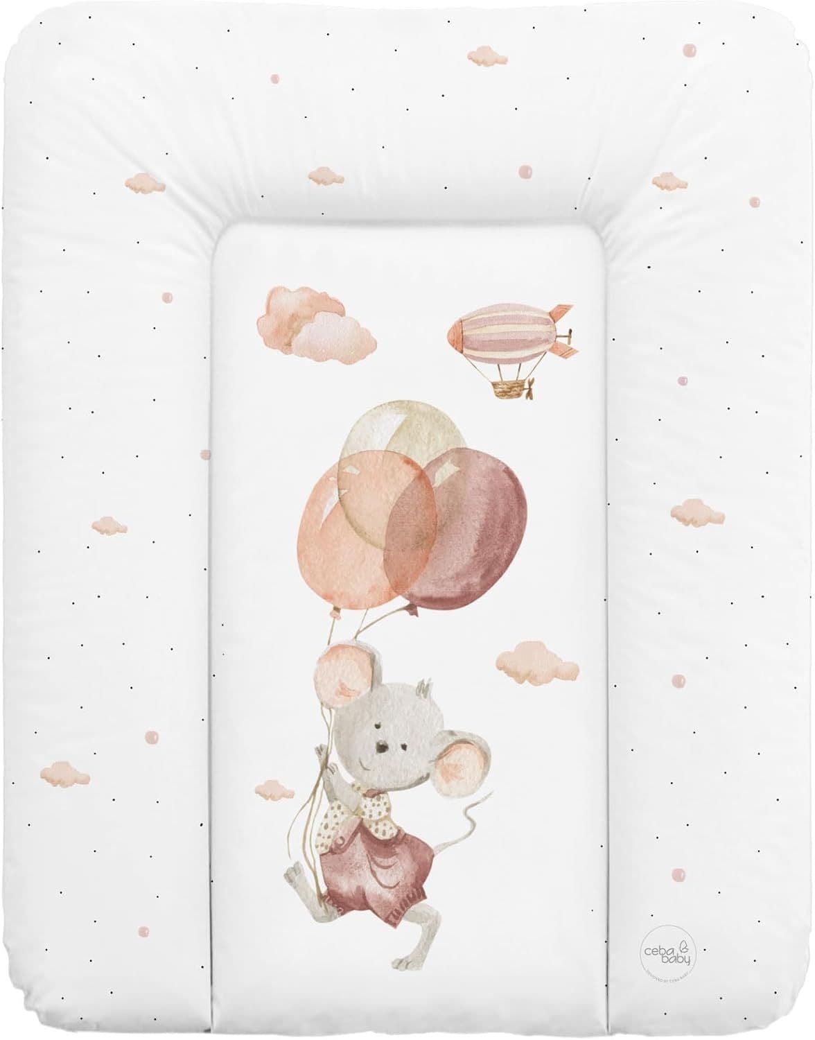 Ceba Baby Materassino Fasciatoio 50x70, Topo 50x70 cm