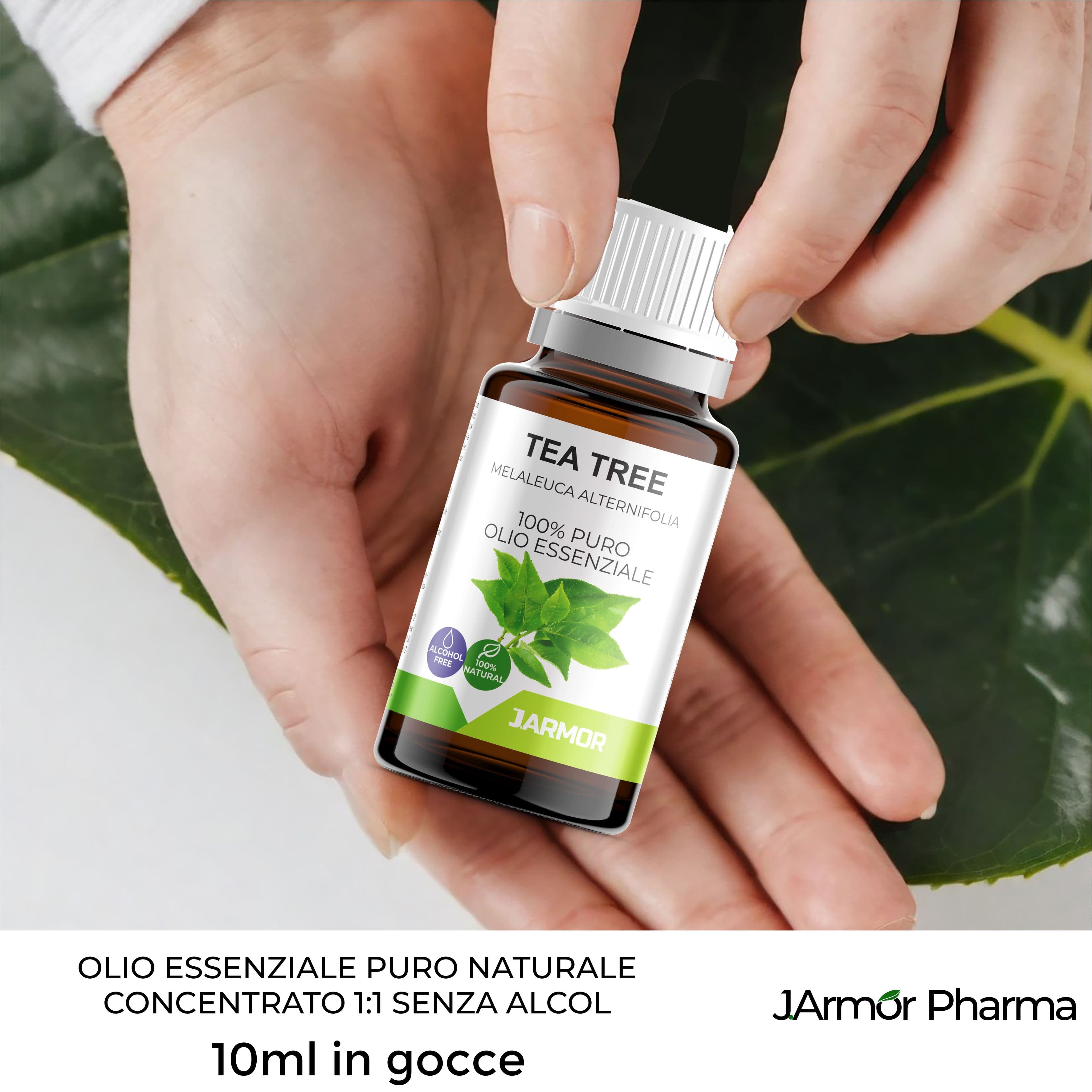 Olio di Tea Tree 10ml Puro 100% | Melaleuca Alternifolia Per Pelle, Ca view 2