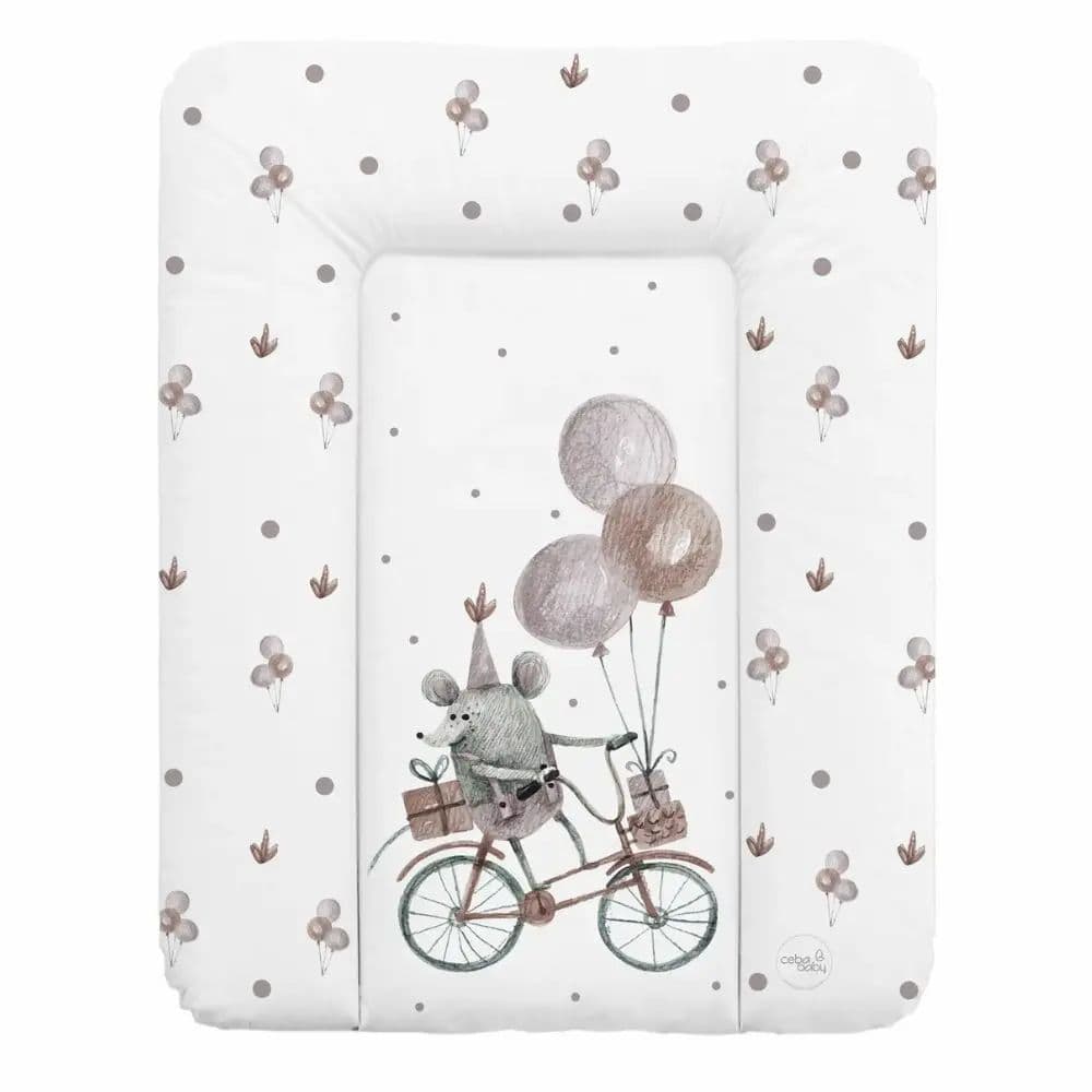 Materassino Fasciatoio Ceba Baby 50x70, Topo in Bicicletta 1 St