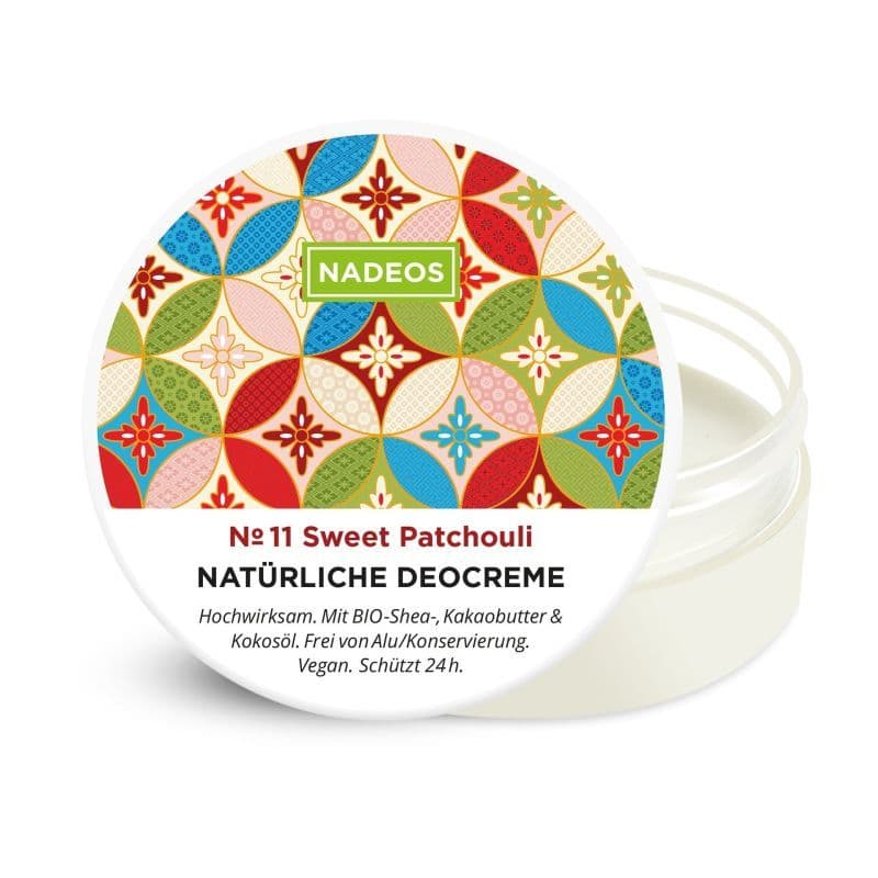 NADEOS Crema deodorante naturale Patchouli dolce 40 g
