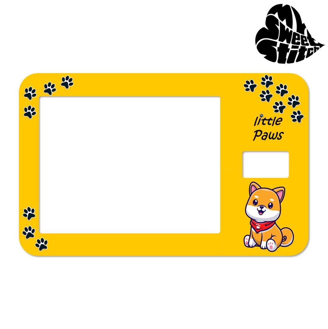 MySweetStitch | Tandem t:slim X2 Sticker | Little Paws 1 St view 2