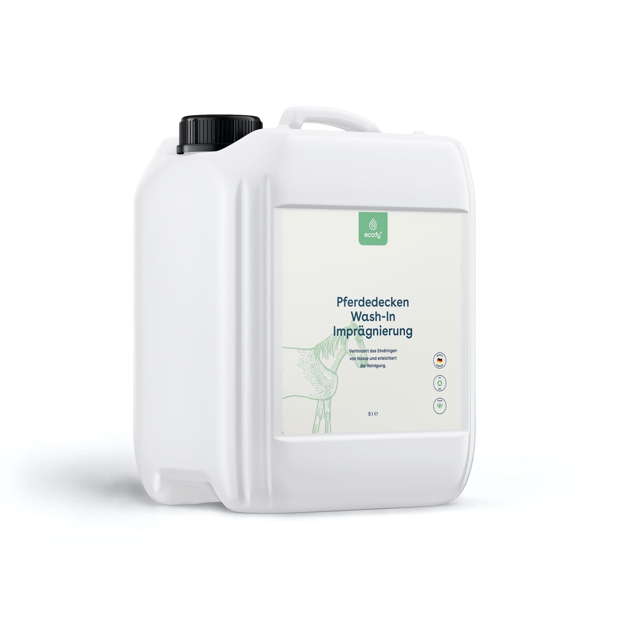 eco:fy Impregnante Wash-In per tappeti per cavalli 5 l