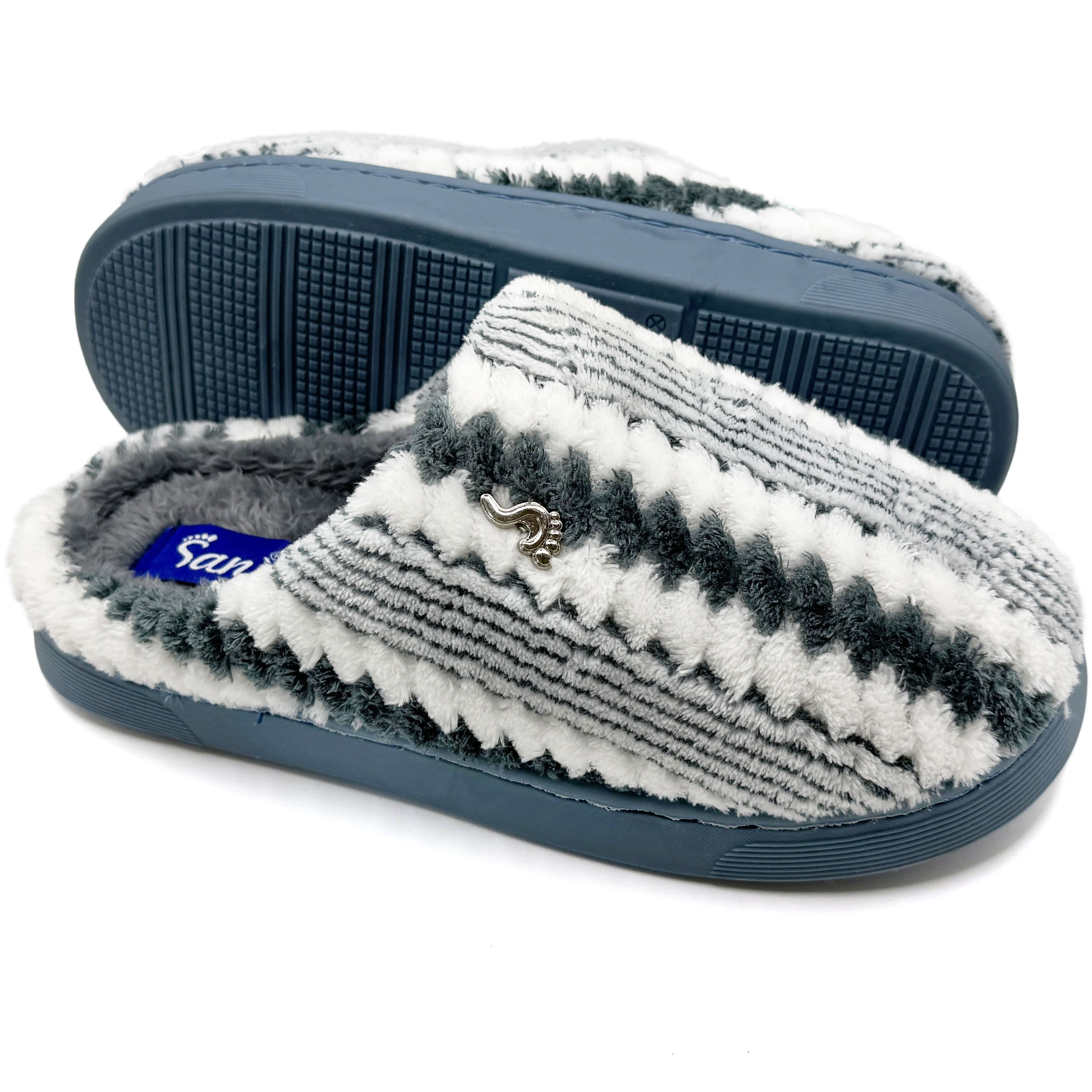 Sanì Pantofole Donna Invernali in Pelliccia con Memory Foam 1 St