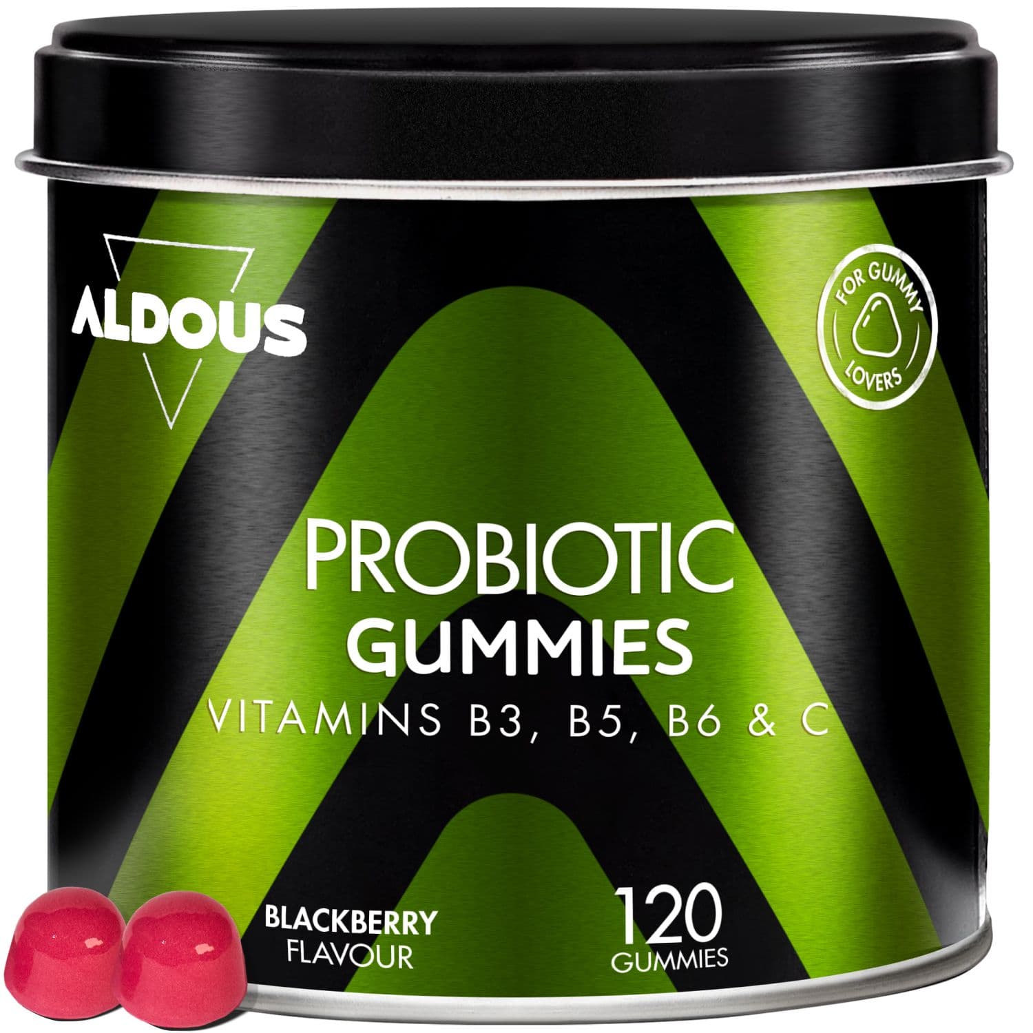 Aldous - Probiotici Gummies - Intestino,Gonfiore Addominale 120 pz Gom