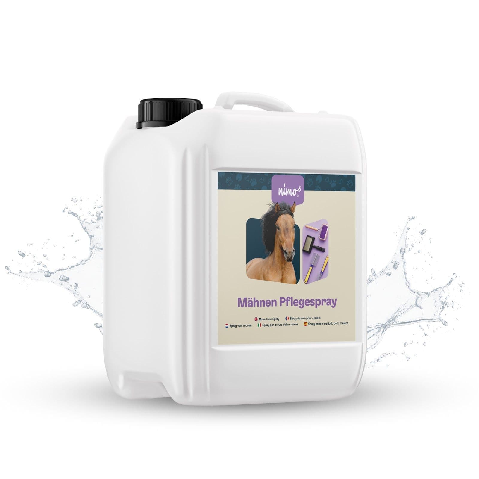nimo® spray per la cura della criniera •  per facilitare la pettinatur