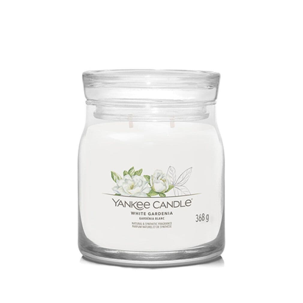 Candela aromatica Signature glass medium White Gardenia 368 g view 2