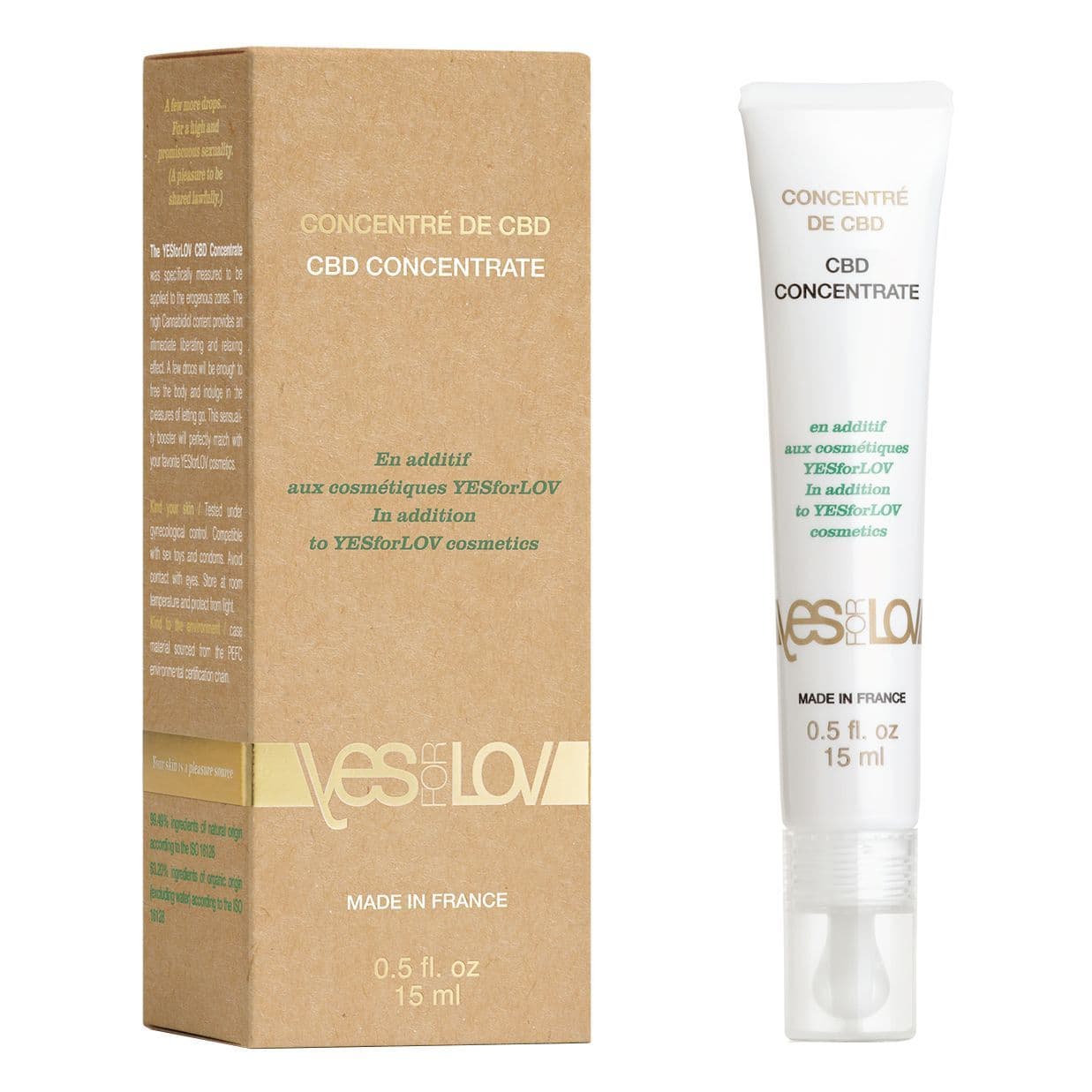 YESforLOV - CBD Sensual Booster 15 ml Lubrificante