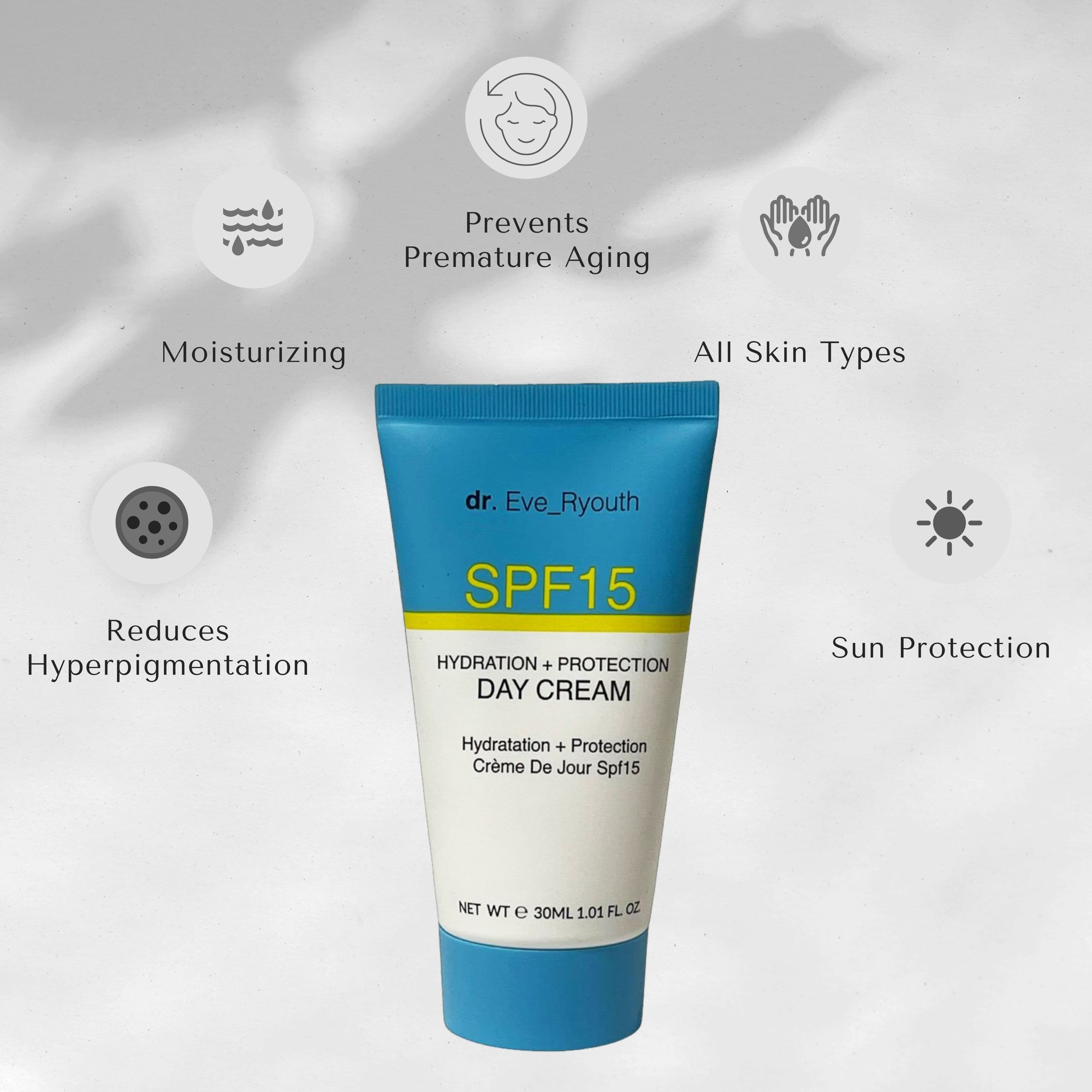 Dr. Eve_Ryouth Crema giorno Idratazione + Protezione SPF15 30 ml view 2