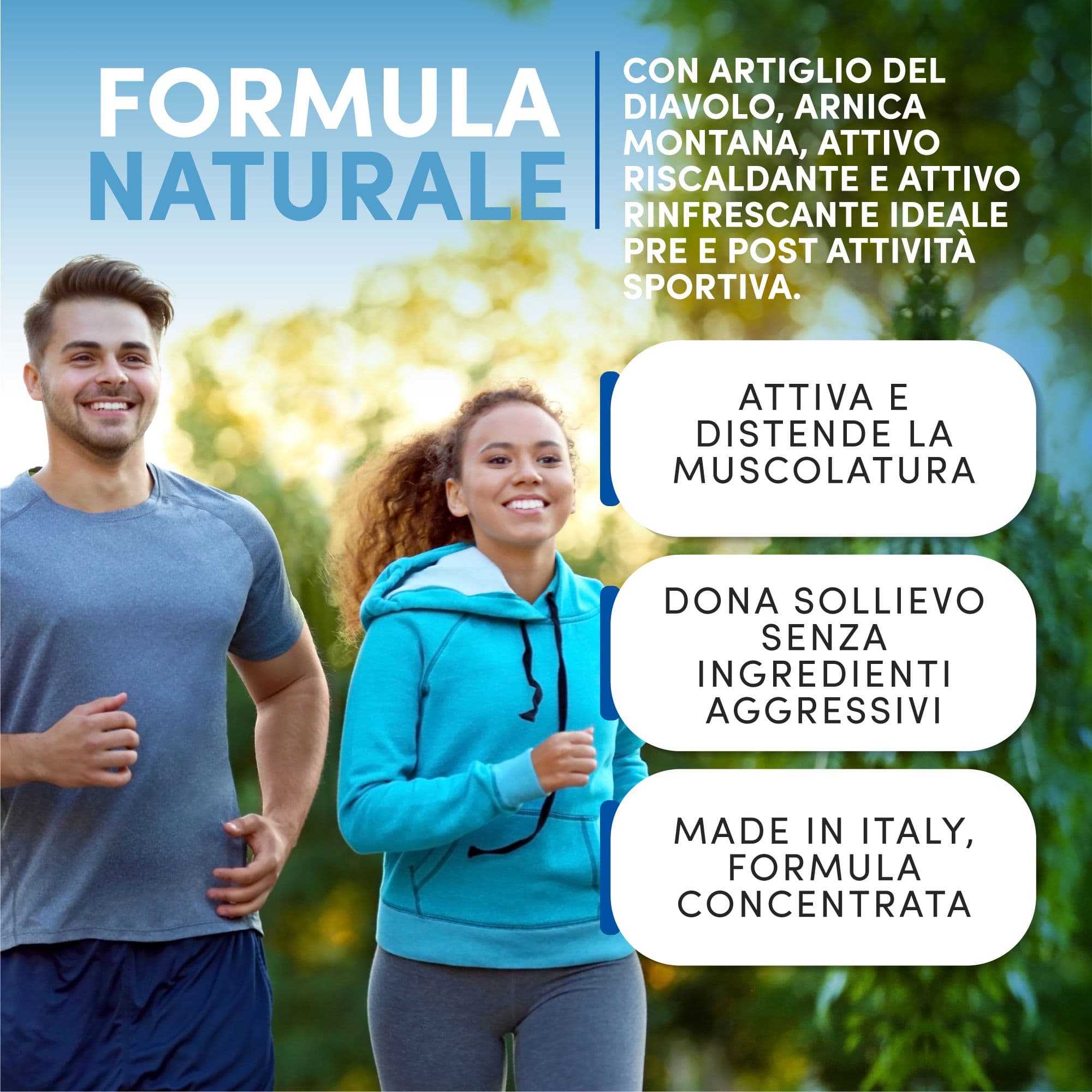 Gel Sport Effetto Caldo e Freddo 100ml 100 ml Gel view 2
