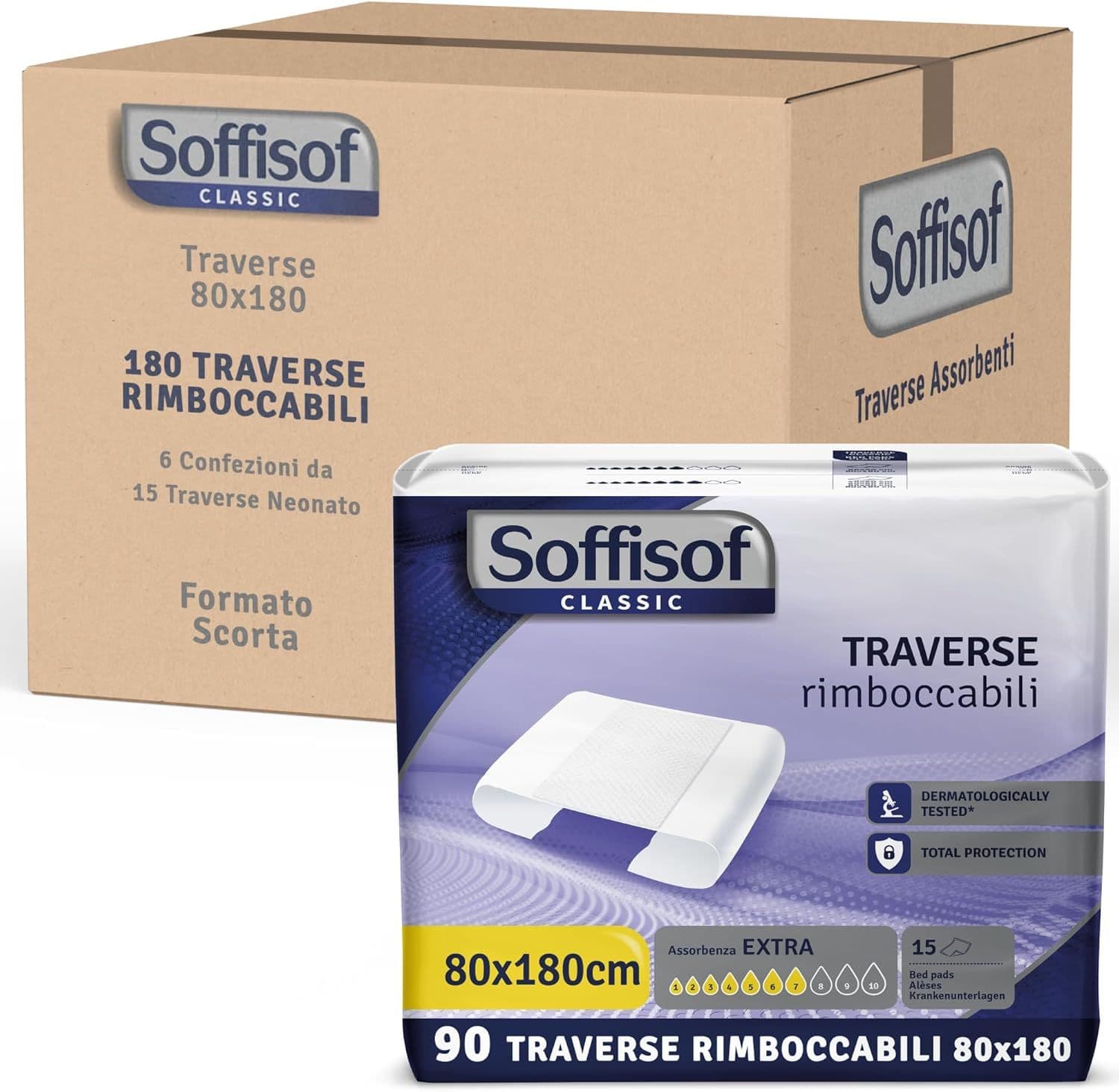 Soffisof Bed Extra Traverse Letto 90 St view 2