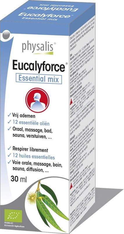 Physalis Eucalyforce mix essenziale 30 Millilitri