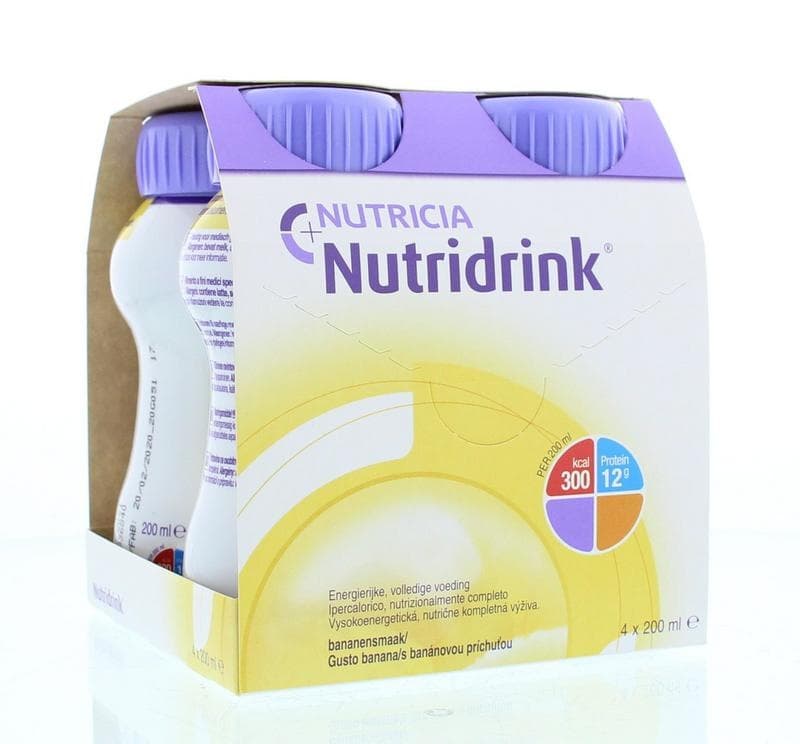 Nutridrink Banana 4 x 200ml 1 Pezzo