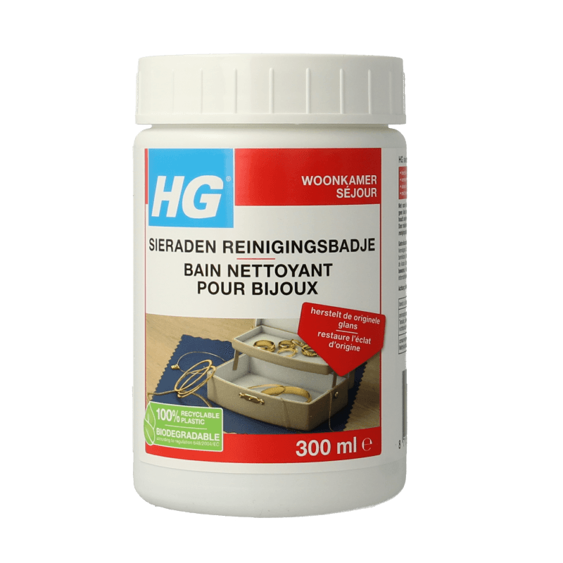 HG Bagno Detergente per Gioielli 300 Millilitri