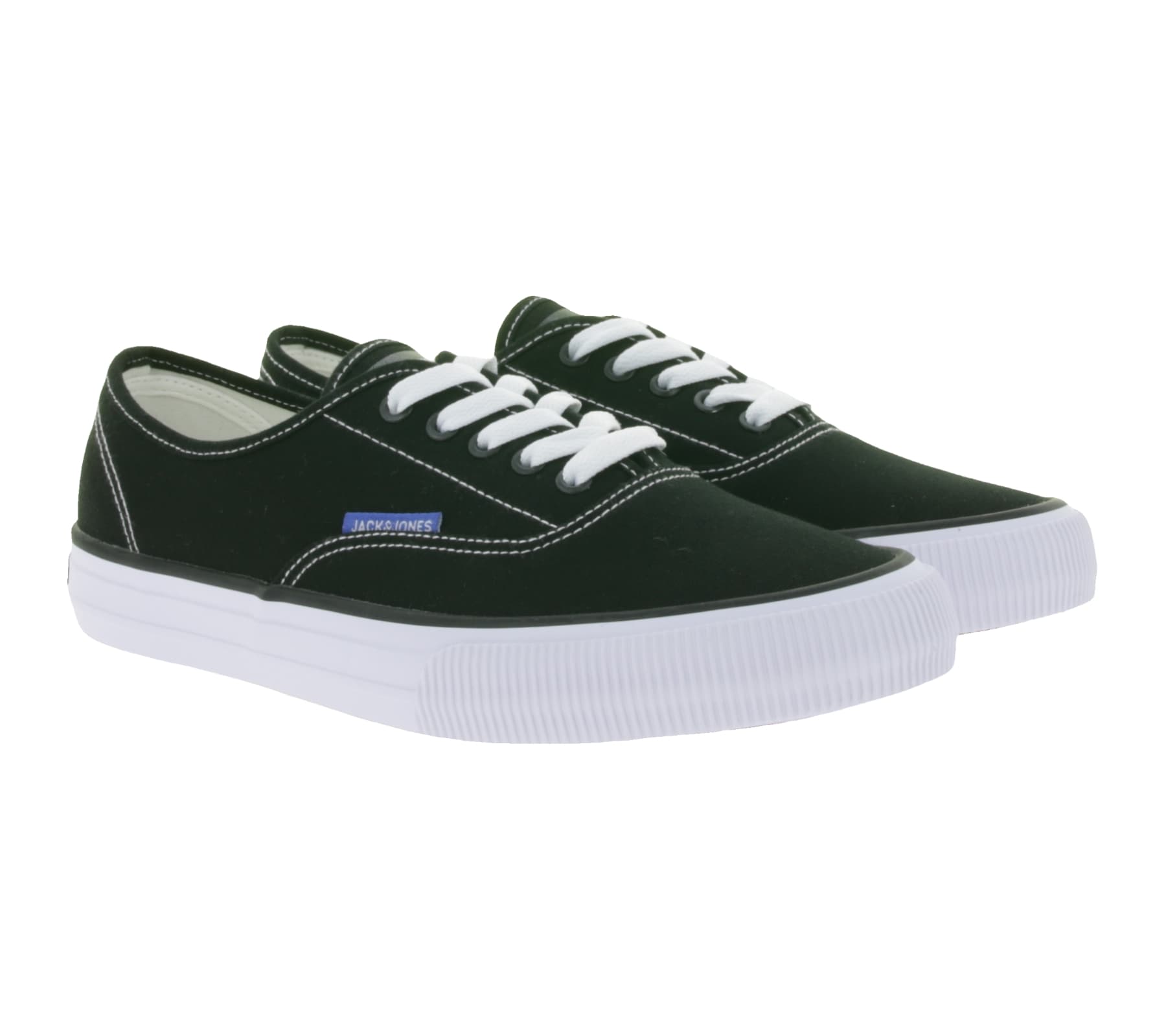 Jack & Jones JFWCurtis Canvas LN sneakers vintage da uomo scarpe da tutti i giorni 12201283 antracite