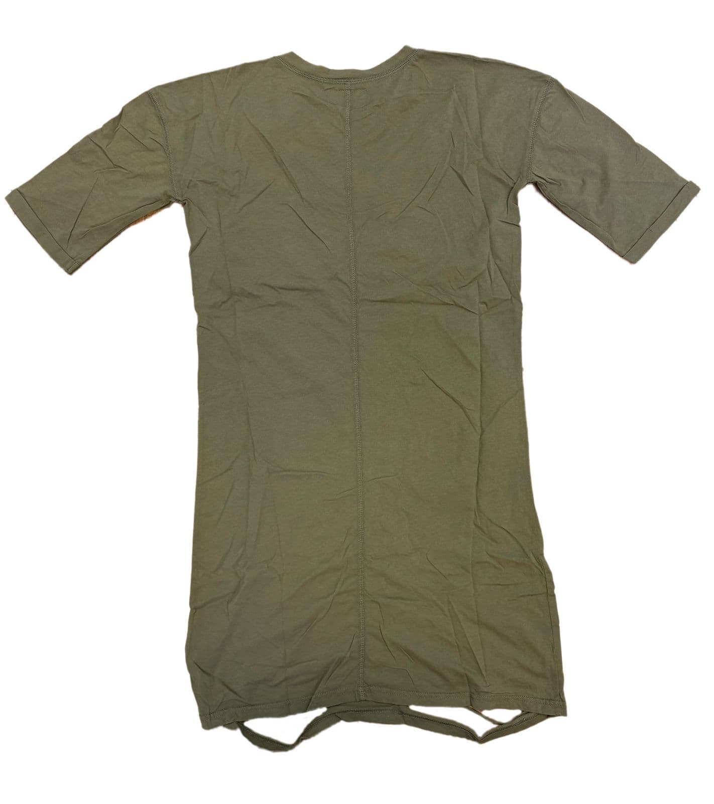 Sixth June Vestito da donna in felpa con stampa di rose, in cotone distrutto, abito estivo W3177VDR cachi