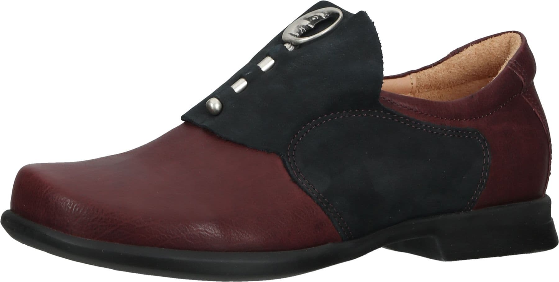 Eleganti pantofole slip-on da donna Think! 3-000266 5020 Rosso