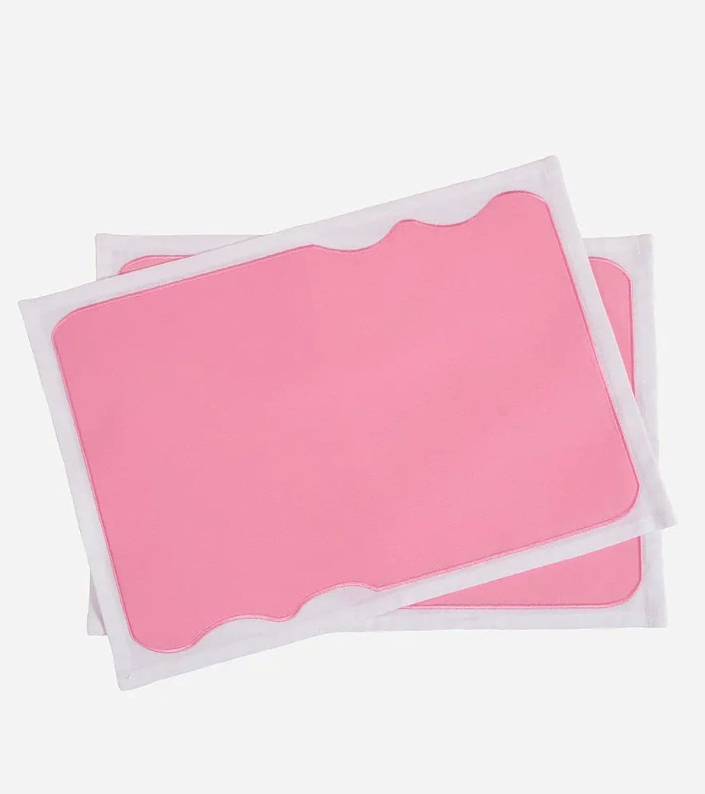 Set di 2 tovagliette americane in cotone biologico con bordi colorati, decorazioni per la casa, decorazioni per la tavola, 30x40 cm, 931860, view 2