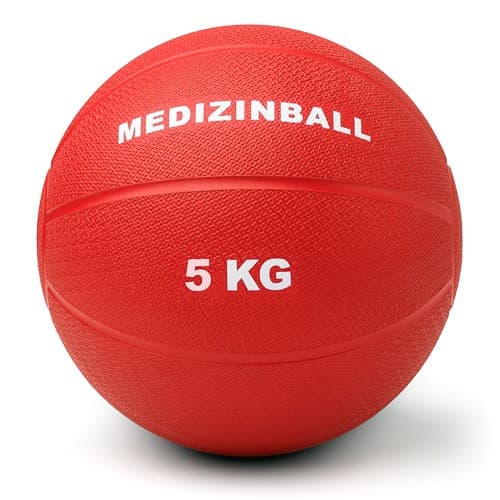 Pallone medicinale di 5 kg. Diametro: 25 cm.