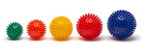Palla riccio (palla per eseguire massaggi) - 5 misure