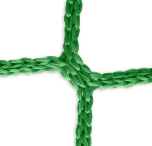 Green goal net for handball goals - 3 x 2 m, 4 mm PP, 80/100 cm