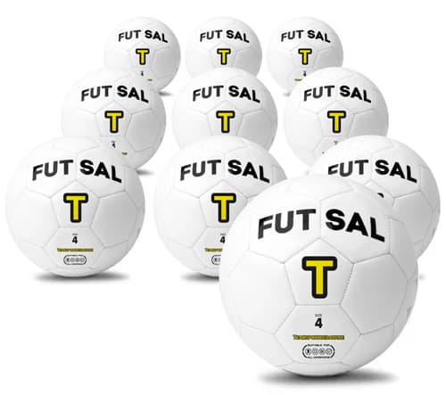 Futsal - set of 10 high quality special balls (size 4)