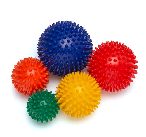 5x Spiky balance balls  - in 5 sizes