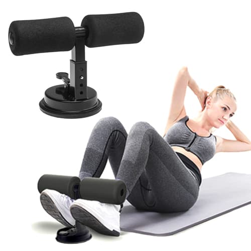 Dispositivo di allenamento Sit-Up (con ventosa) - Colore: nero