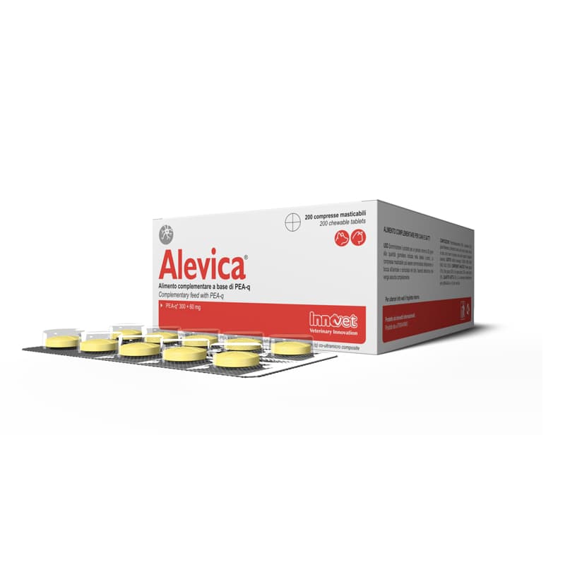 ALEVICA (200 cpr) - Integratore in compresse masticabili per il controllo del dolore nei cani e gatti