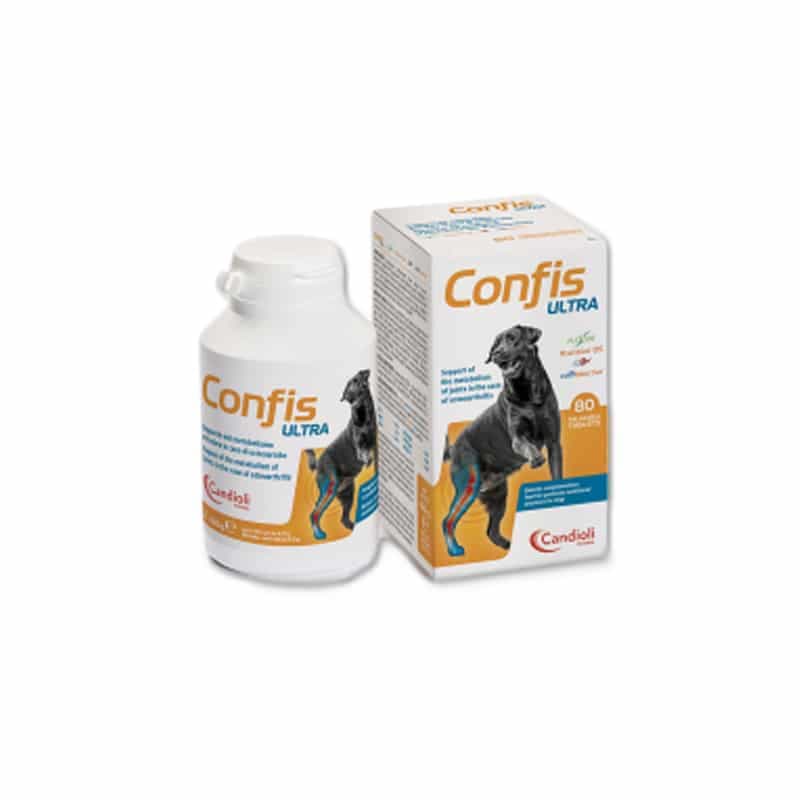 CONFIS ULTRA (80 cpr) - Integratore in compresse per il supporto del metabolismo articolare nei cani