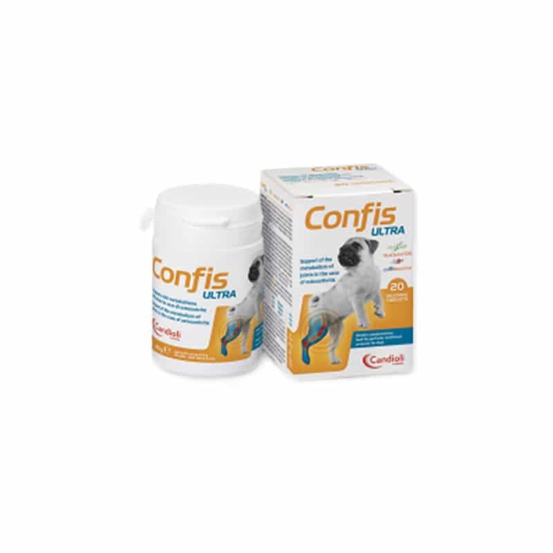 CONFIS ULTRA (20 cpr) - Integratore in compresse per il supporto del metabolismo articolare nei cani