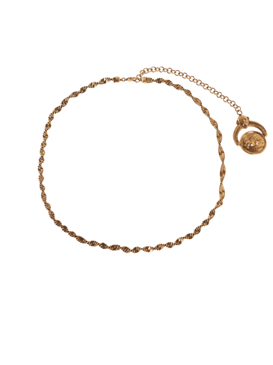 Etro, Collana Con Charm, Donna, Oro