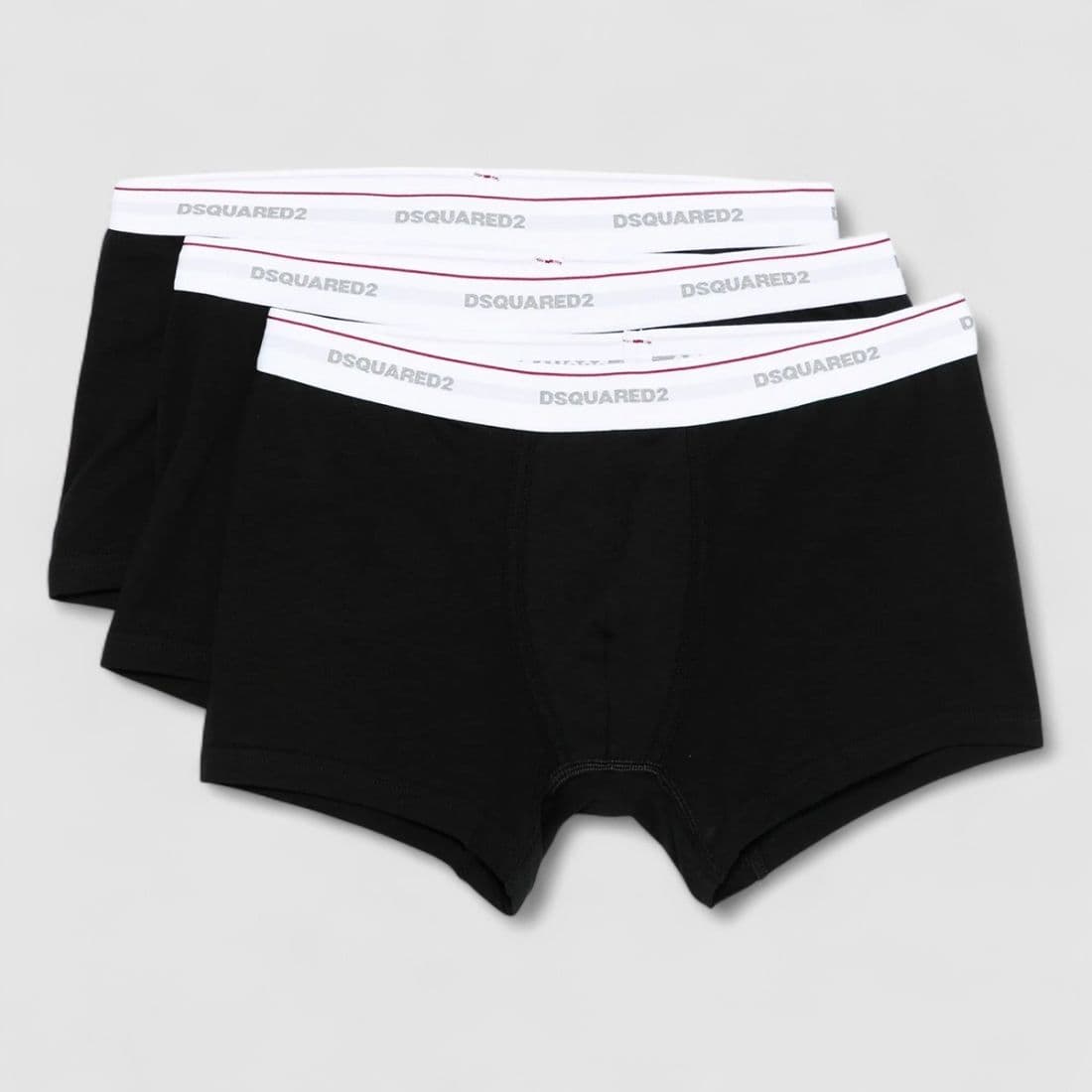 DSQUARED2 - Set 3 Boxer - Colore: Nero,Taglia: M