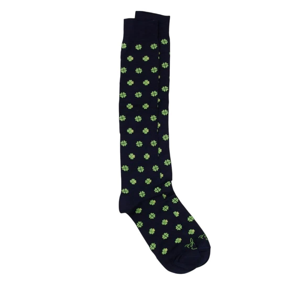 FEFE GLAMOUR - Calzini in filo di scozia con fantasia - Colore: Blu,Taglia: TU