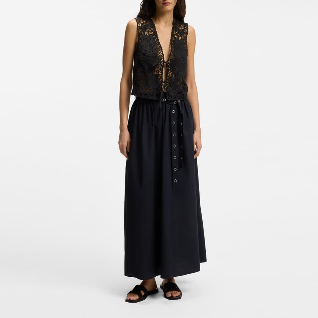 BOSS - Top Irika - Colore: Nero,Taglia: 40
