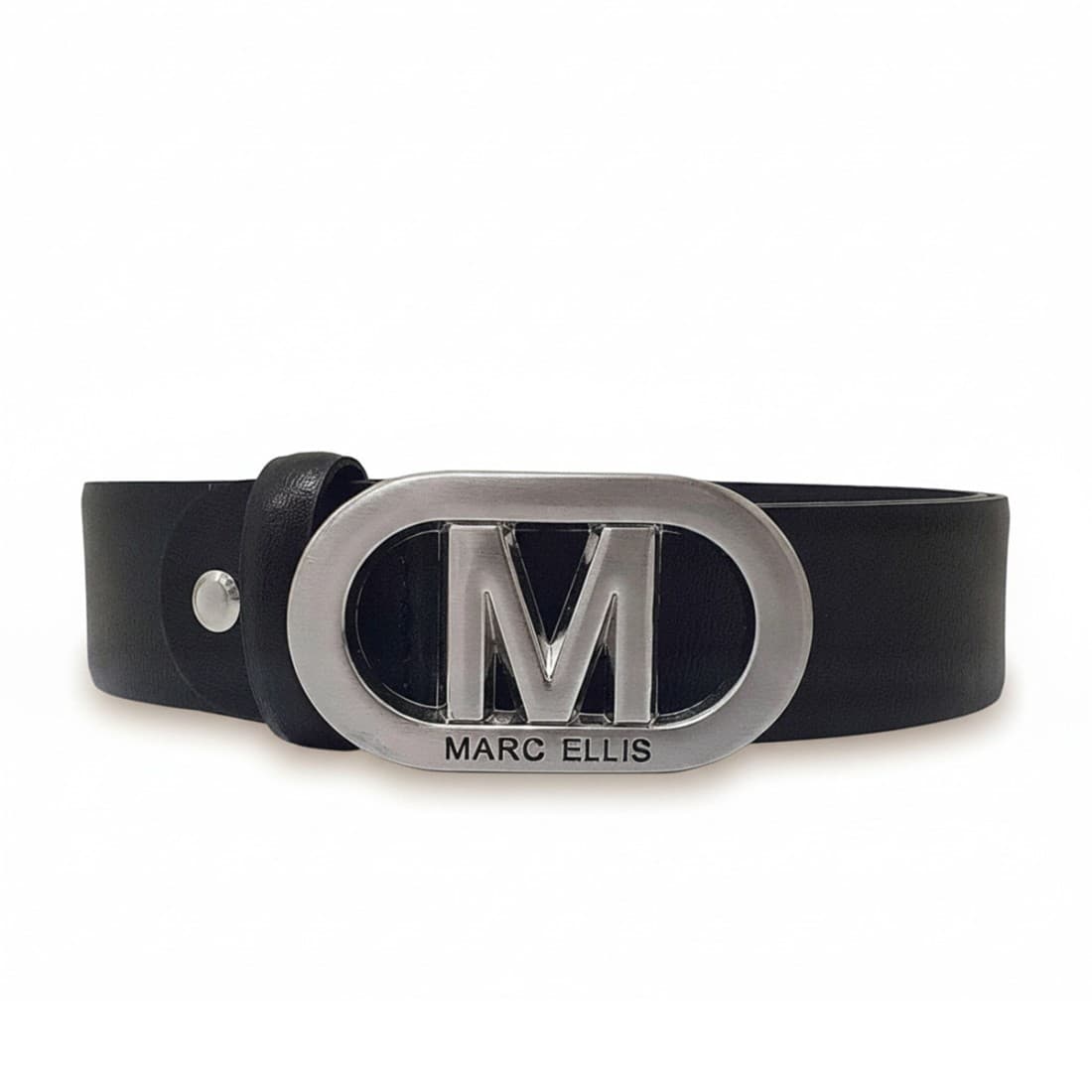 MARC ELLIS - Cintura in pelle con logo - Colore: Nero,Taglia: 95