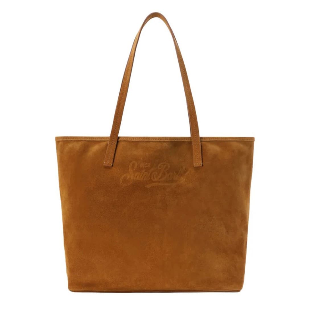MC2 SAINT BARTH - Borsa Tote City Bag Suede - Colore: Marrone,Taglia: TU