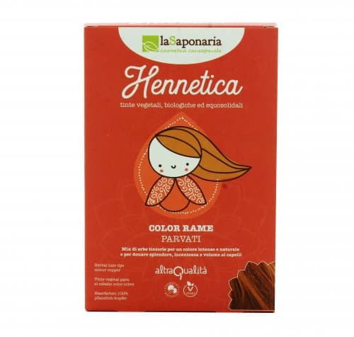 Tinta Vegetale Color Rame - Parvati - Hennetica -