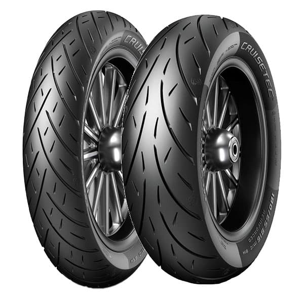 COPPIA GOMME METZELER 130/90-16 73H + MU85-16 77H CRUISETEC