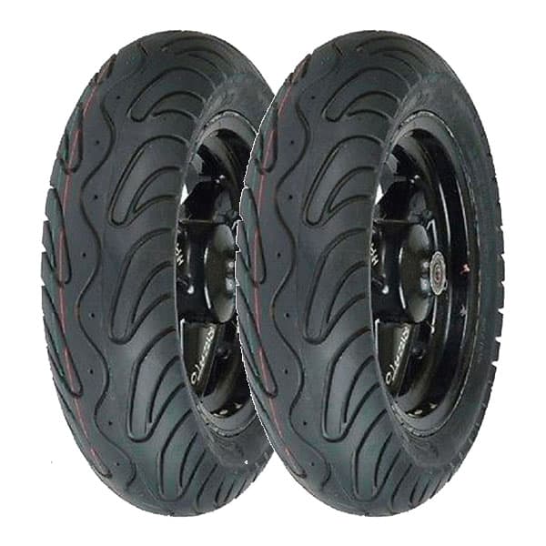 COPPIA GOMME VEE RUBBER 100/80-10 56J VRM134 + 3.50-10 56J VRM-134