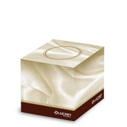 Veline Strong Elite Lucart - 3 veli - 21x20 cm - bianco - conf. 300