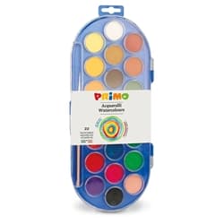 Acquerelli Primo Ø 30 mm in conf. da 22 colori assortiti
