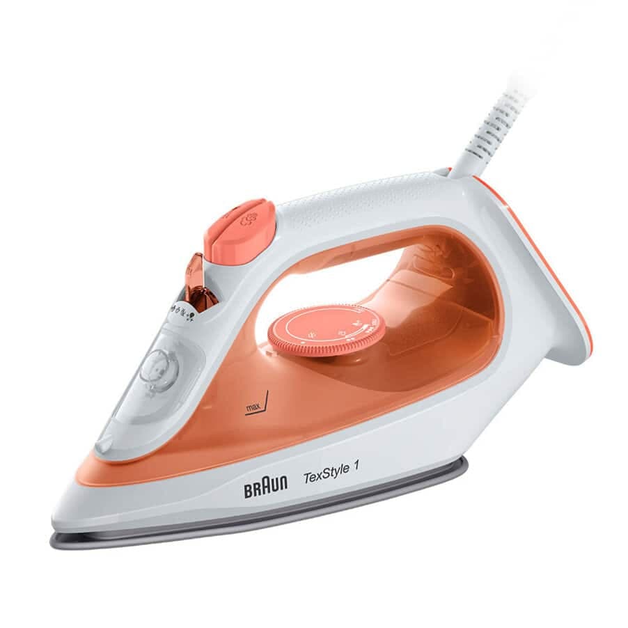 Braun TexStyle 1 Steam Iron SI 1009 Orange/white 12710000-SI1009OR