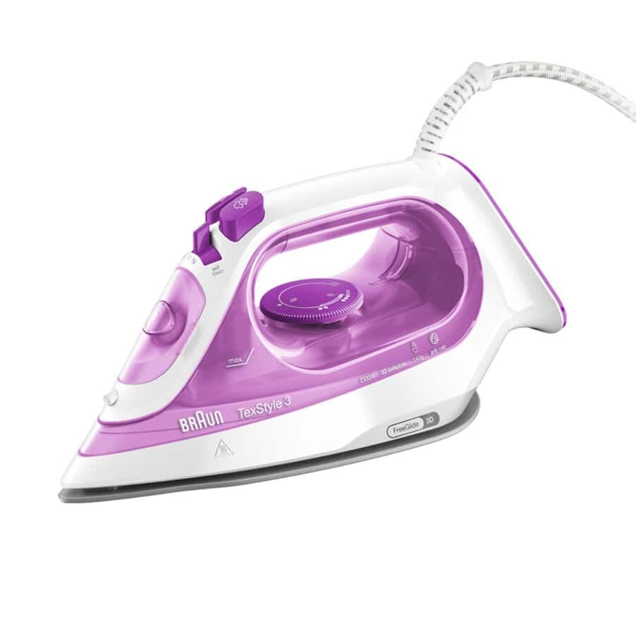 Braun Ferro da stiro a vapore TexStyle 3 SI 3030 viola 12730010-SI3030PU